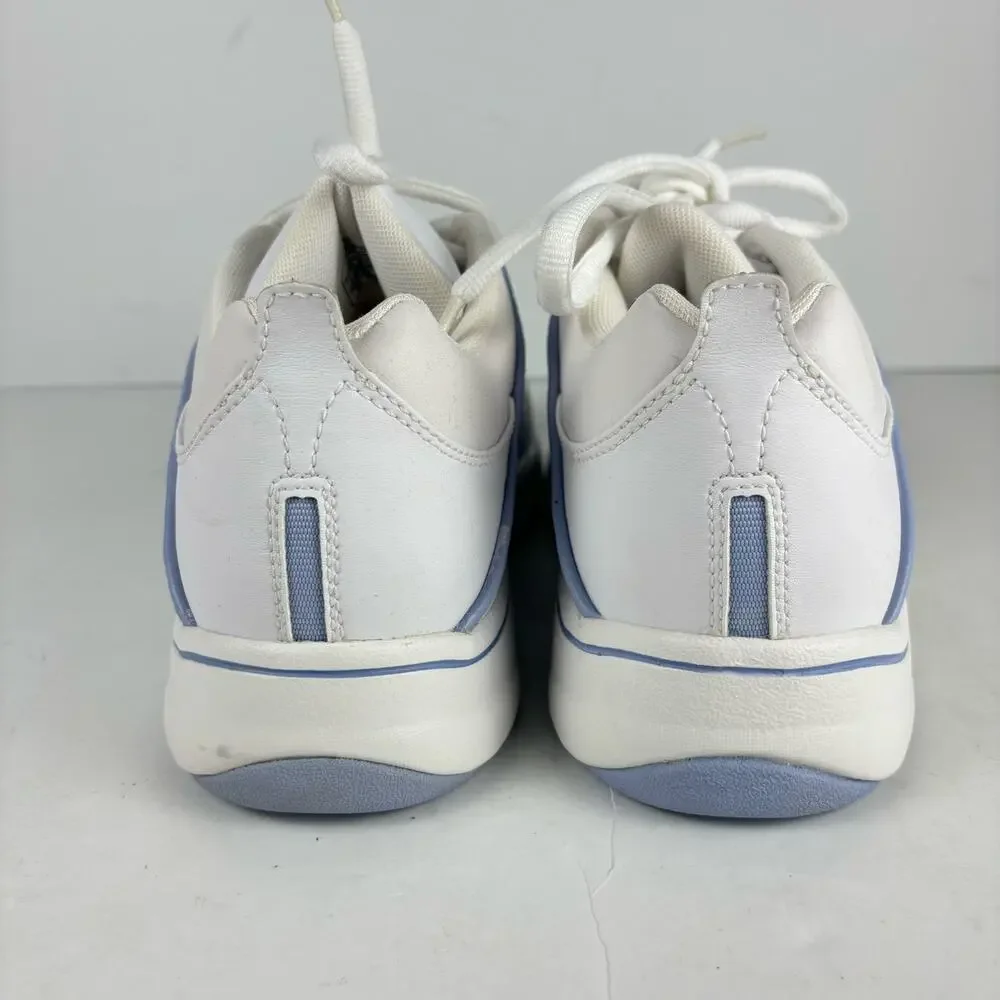 VTG Reebok Classic Californium II white/blue leather sneakers womens 8 Deadstock